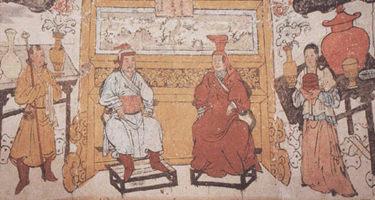 元代蒙古族的服饰—云想衣裳系列