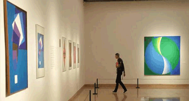 中国美术馆展出智利和匈牙利艺术家作品