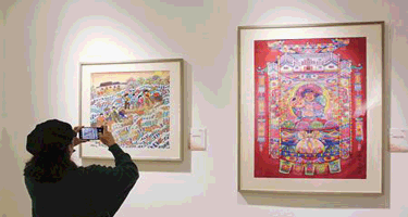 “彩绘金山”2023年中国农民画邀请展