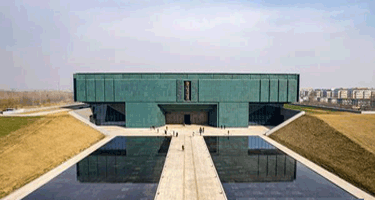 河南安阳殷墟博物馆新馆正式对公众开放