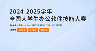 2024-2025学年全国大学生办公软件技能大赛