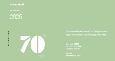 第24届 Andreu World 国际设计竞赛
